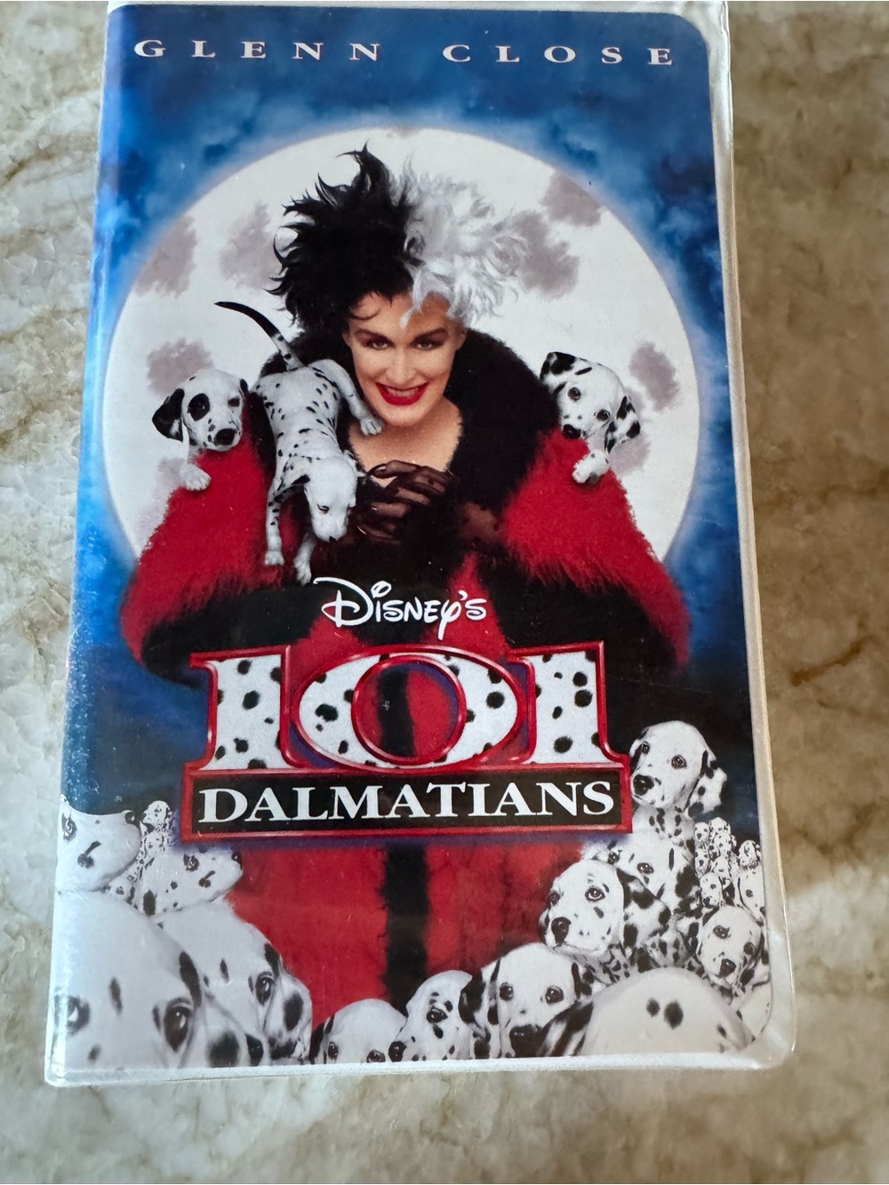 Disney 101 Dalmatians VHS Featuring Glenn Close